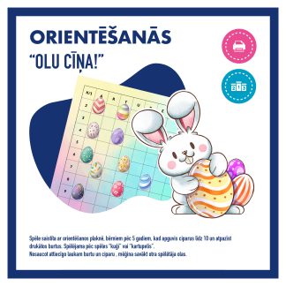 Orientēšanās spēle “OLU CĪŅA!”