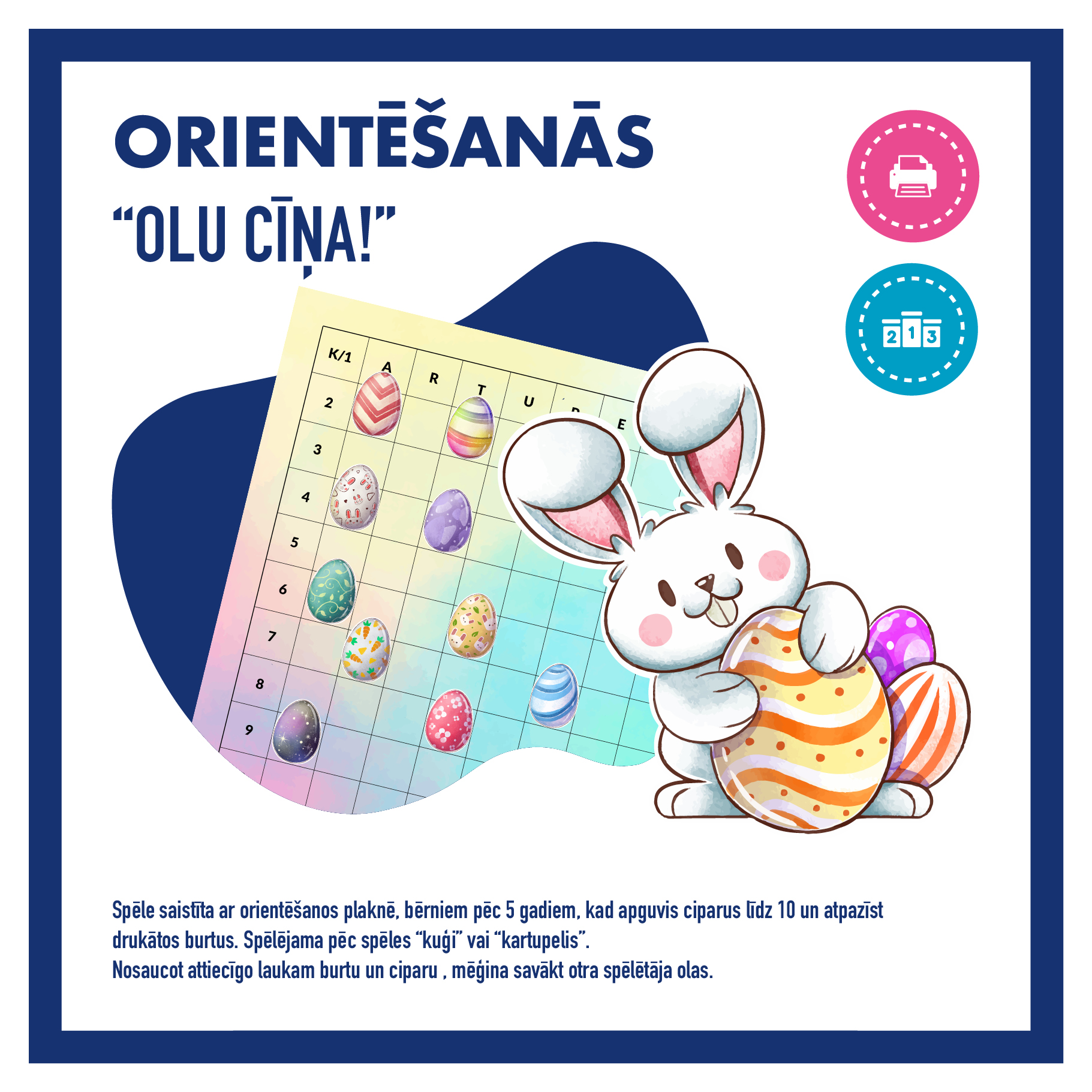 Orientēšanās spēle “OLU CĪŅA!”