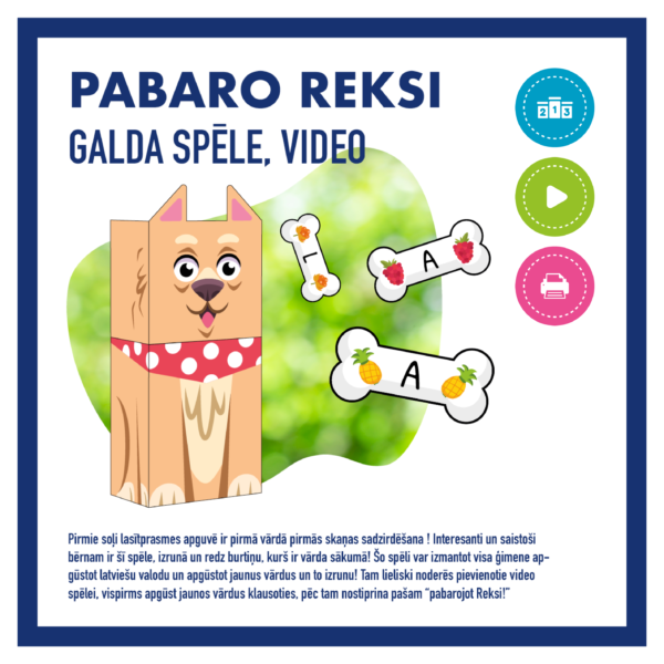Galda spēle "PABARO REKSI"