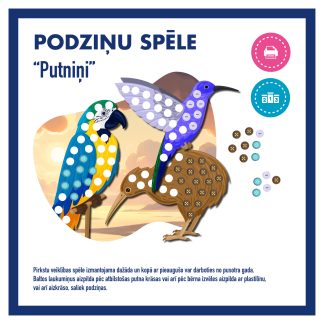 Podziņu spēle “PUTNIŅI”