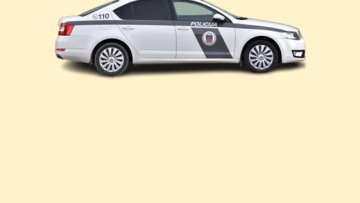 policijas mašīna