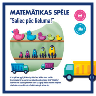 Saliec pēc lieluma l Spēle