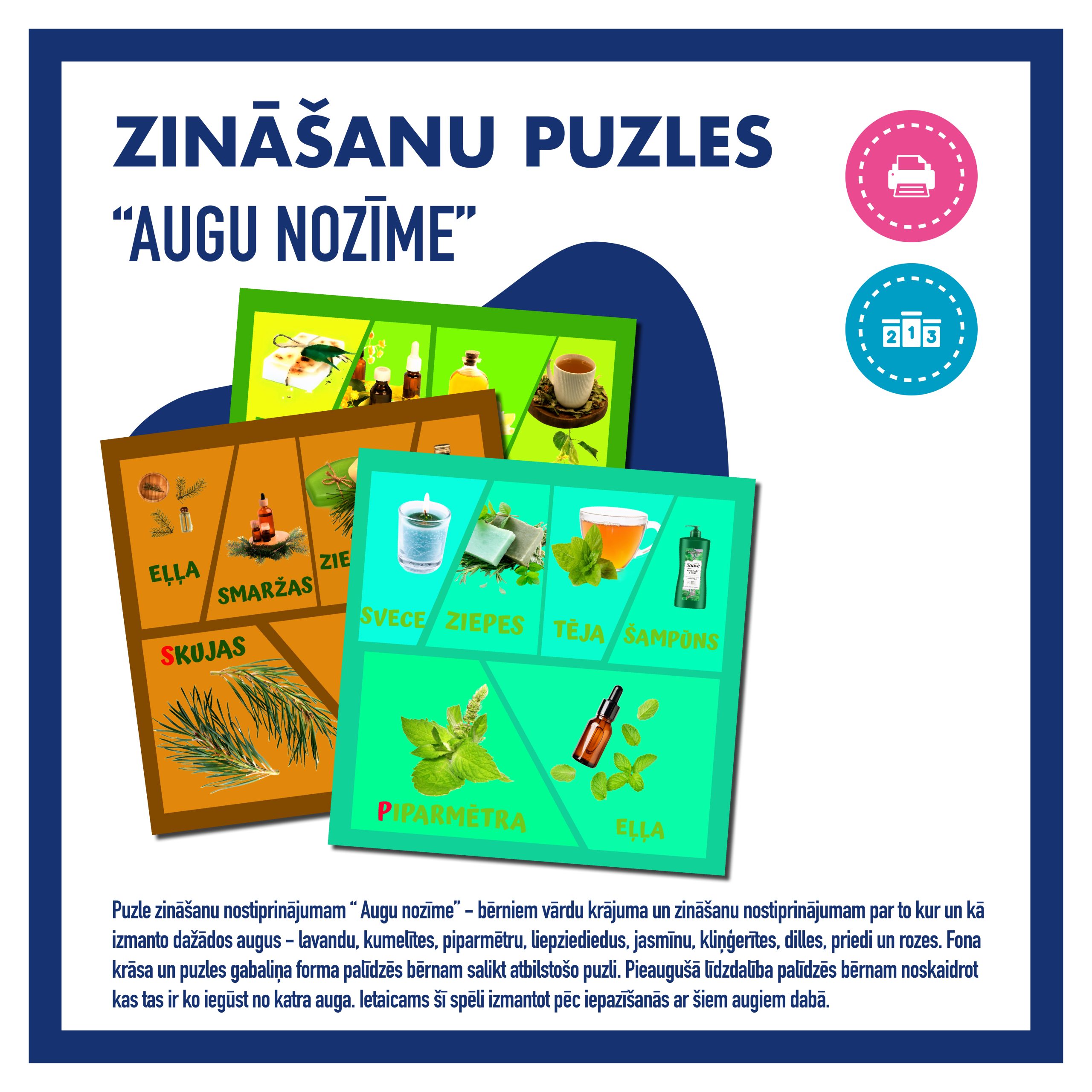 Augu nozīme l Spēle
