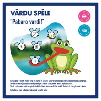Pabaro vardi l Spēle
