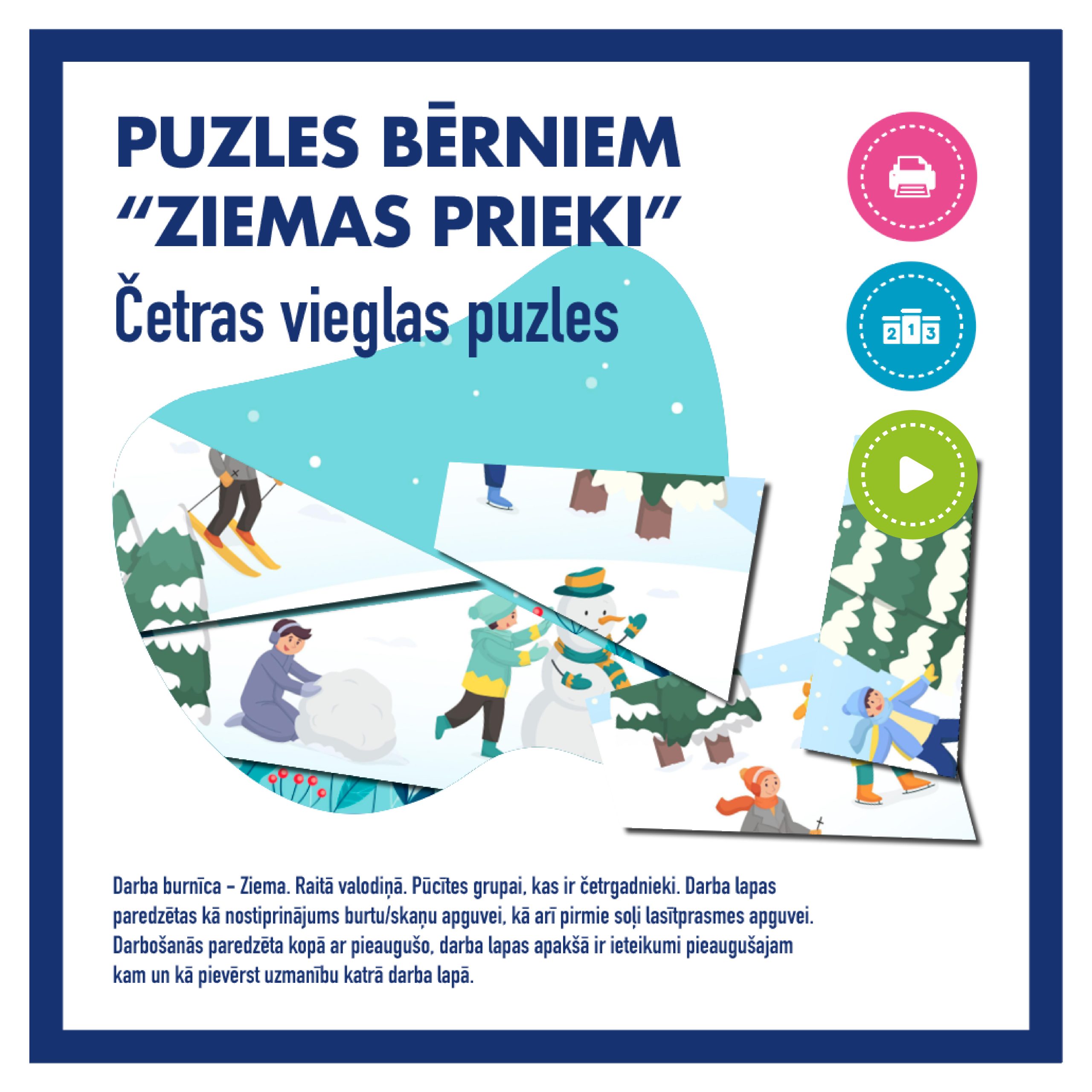 Ziemas prieki l Spēle