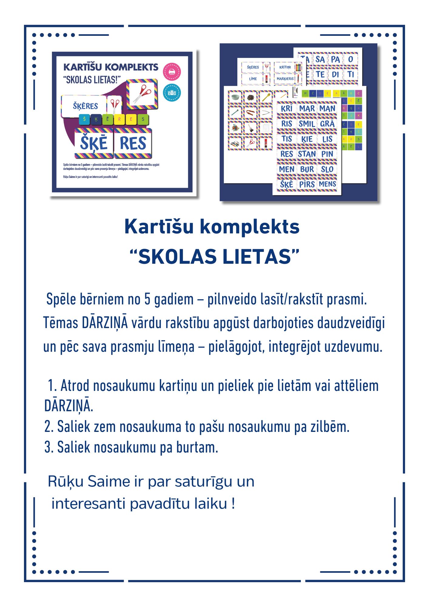 Skolas lietas l Spēle - Image 4