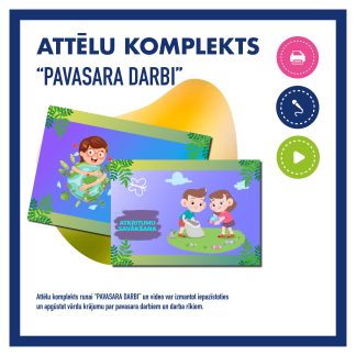 Attēlu komplekts runai "PAVASARA DARBI"
