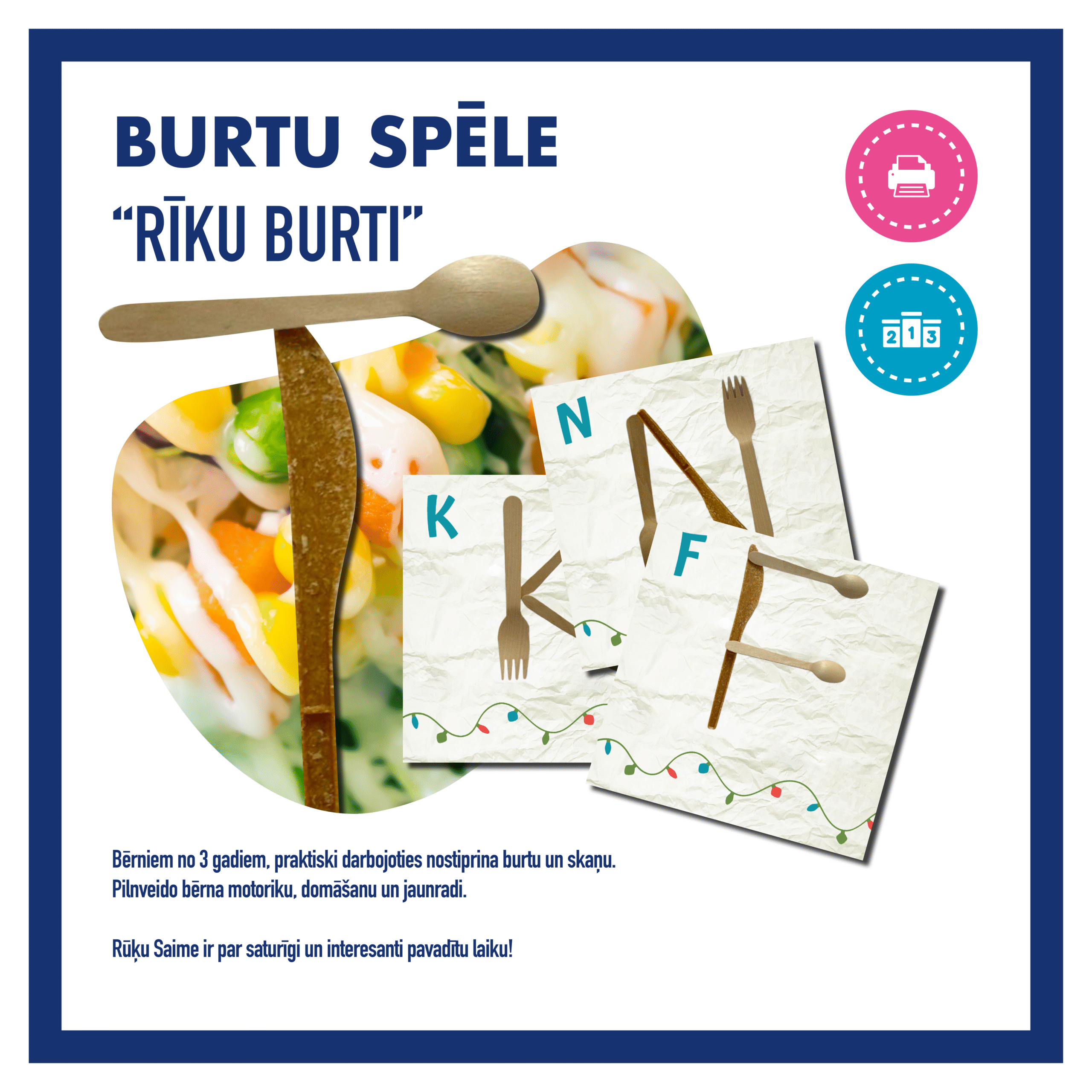 Rīku Burti l Burtu spēle