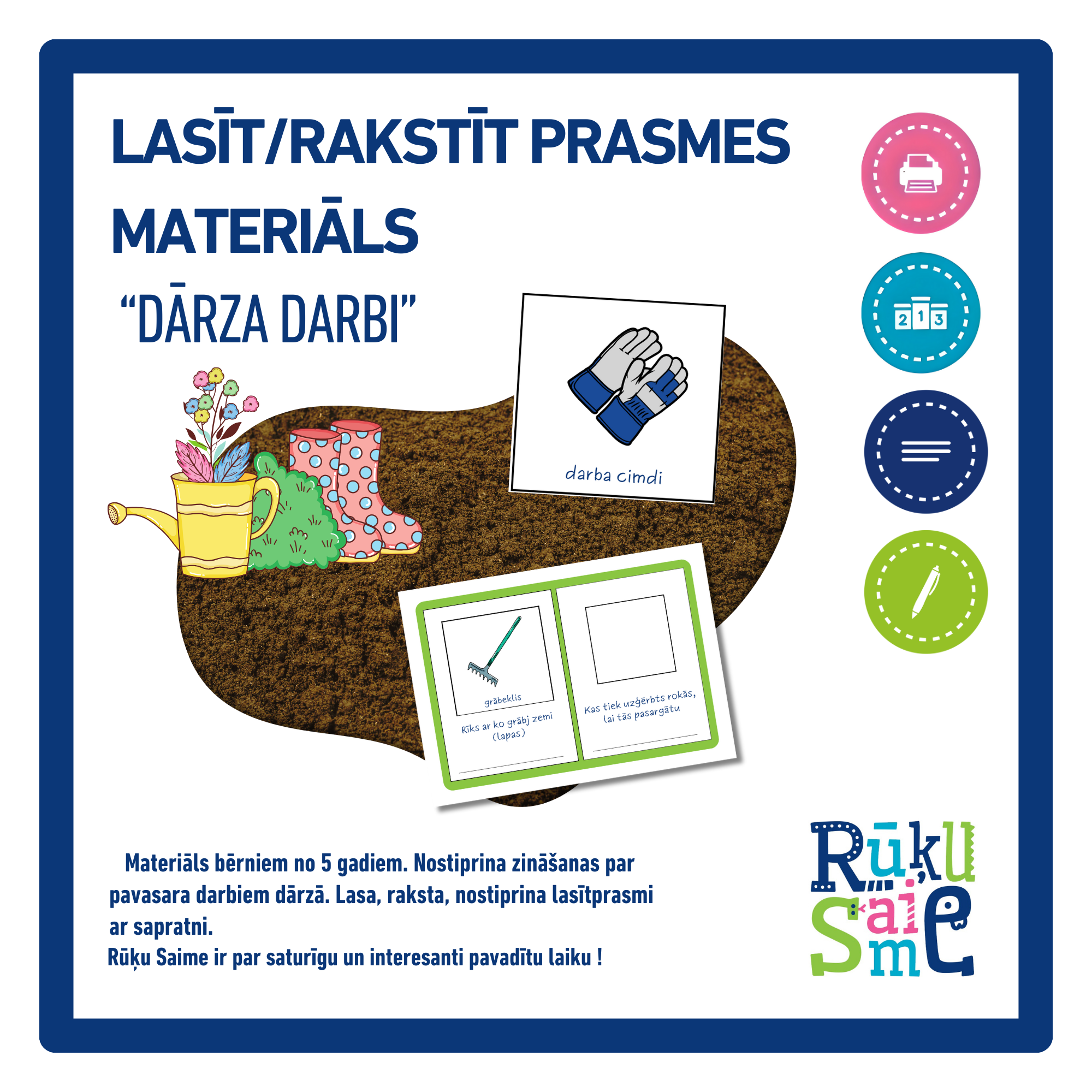 Dārza darbi l Spēle