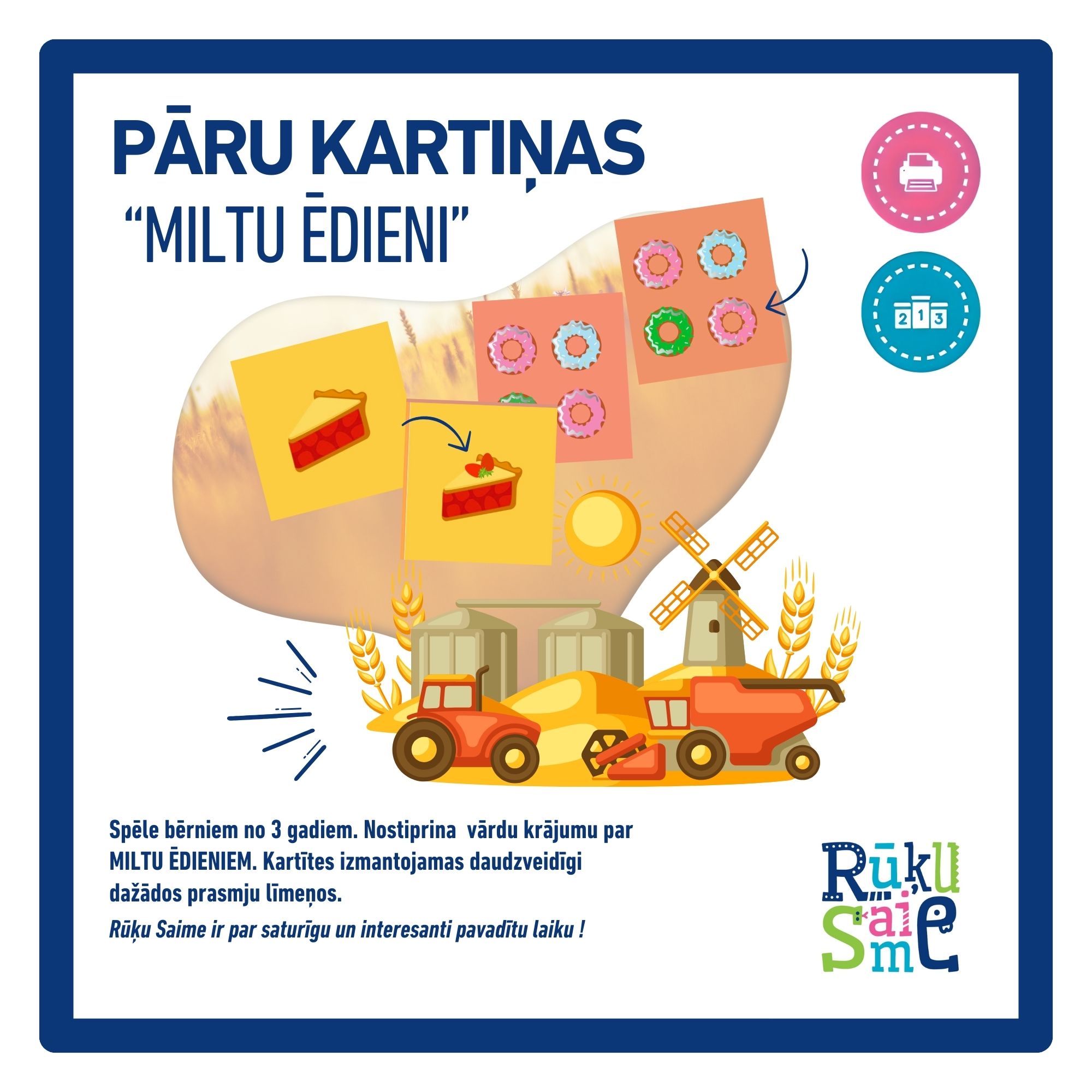 Miltu produkti l Spēle