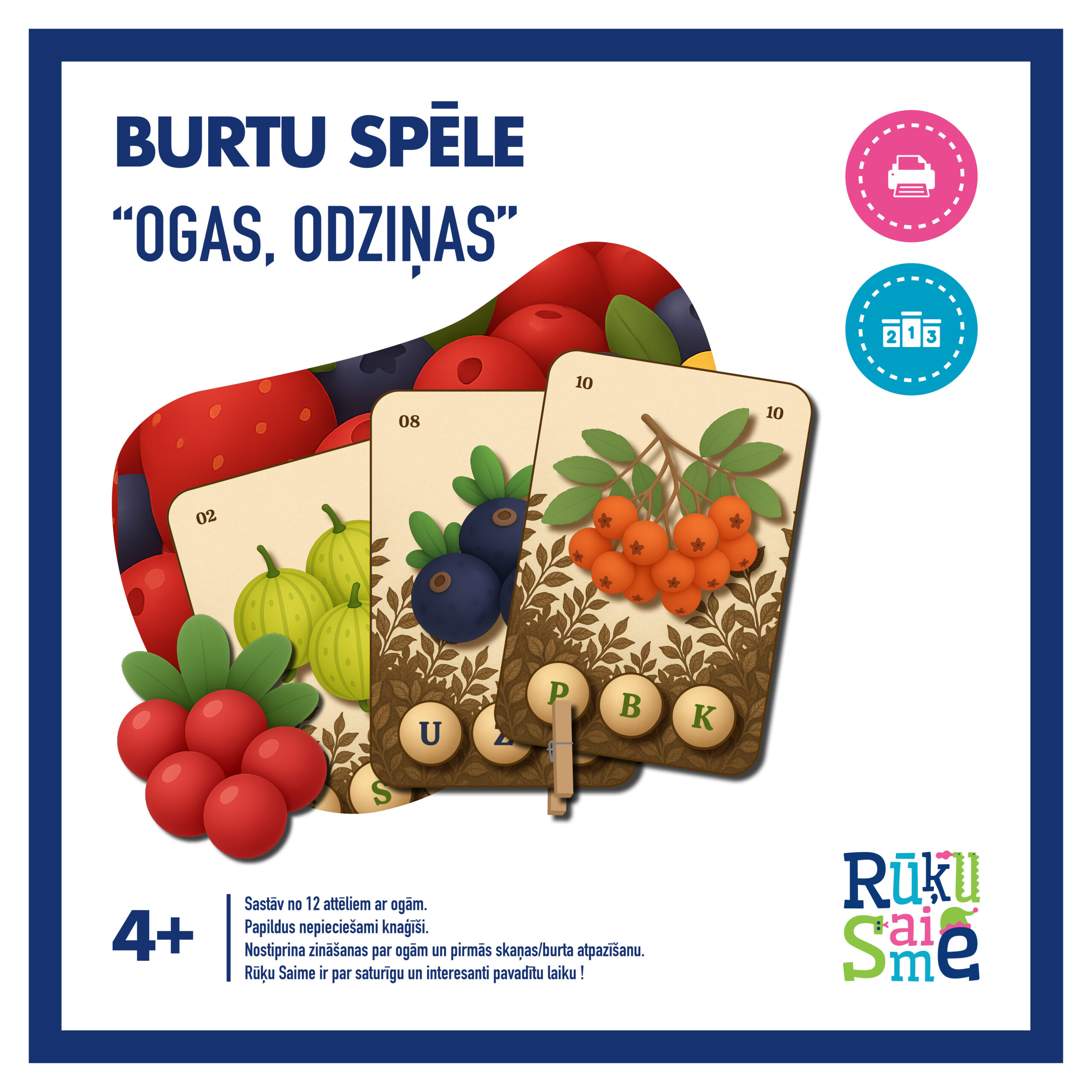 Ogas, odziņas l Spēle