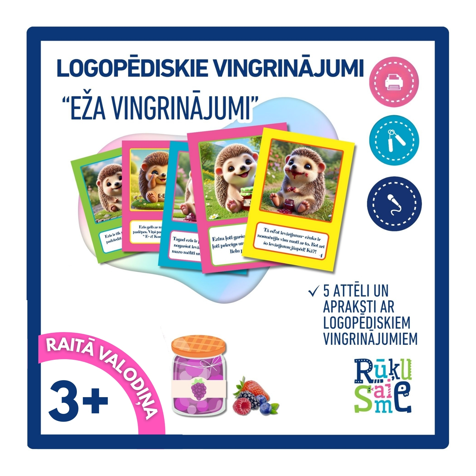 Eža vingrinājumi l Runas vingrinājumi