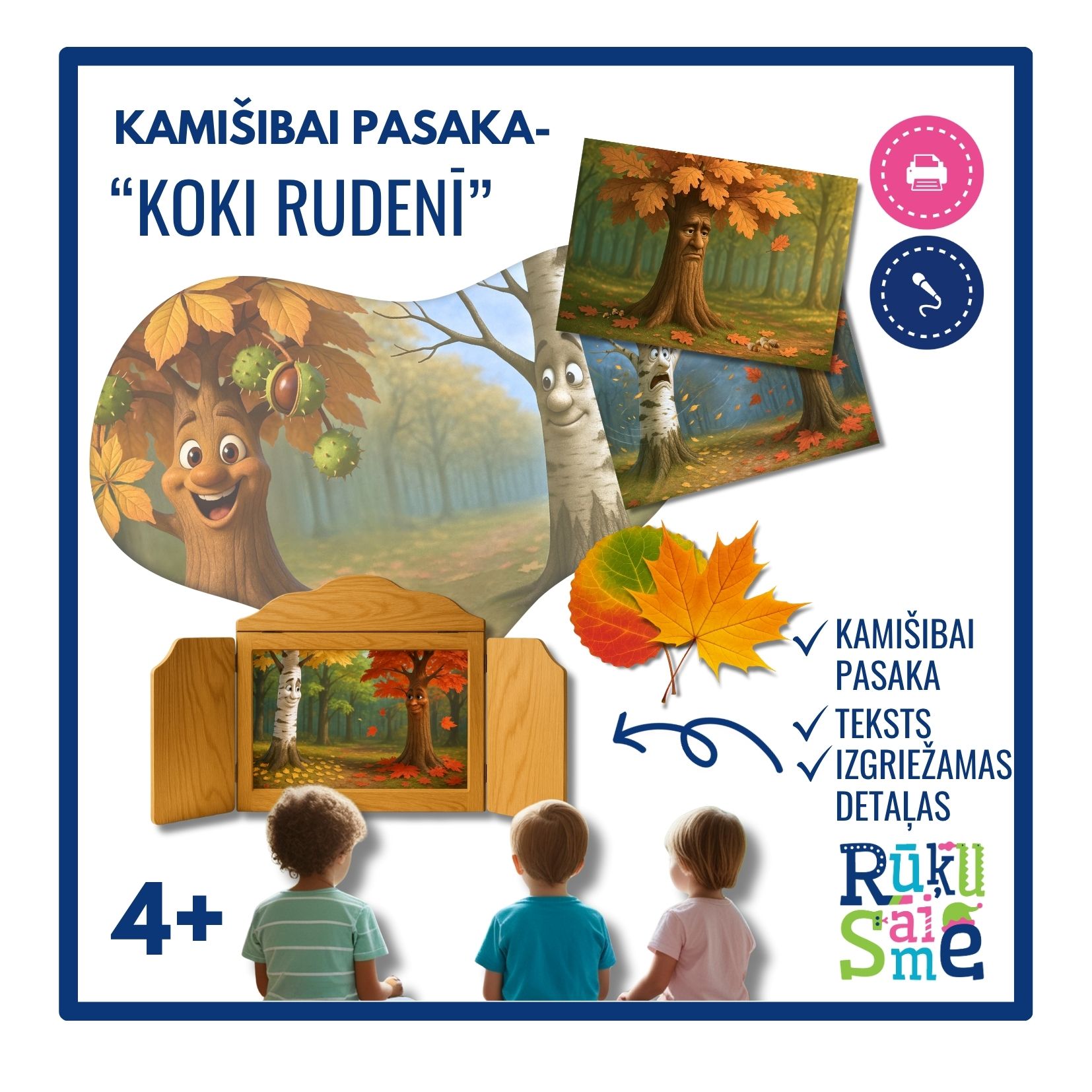 Koki rudenī l Pasaka