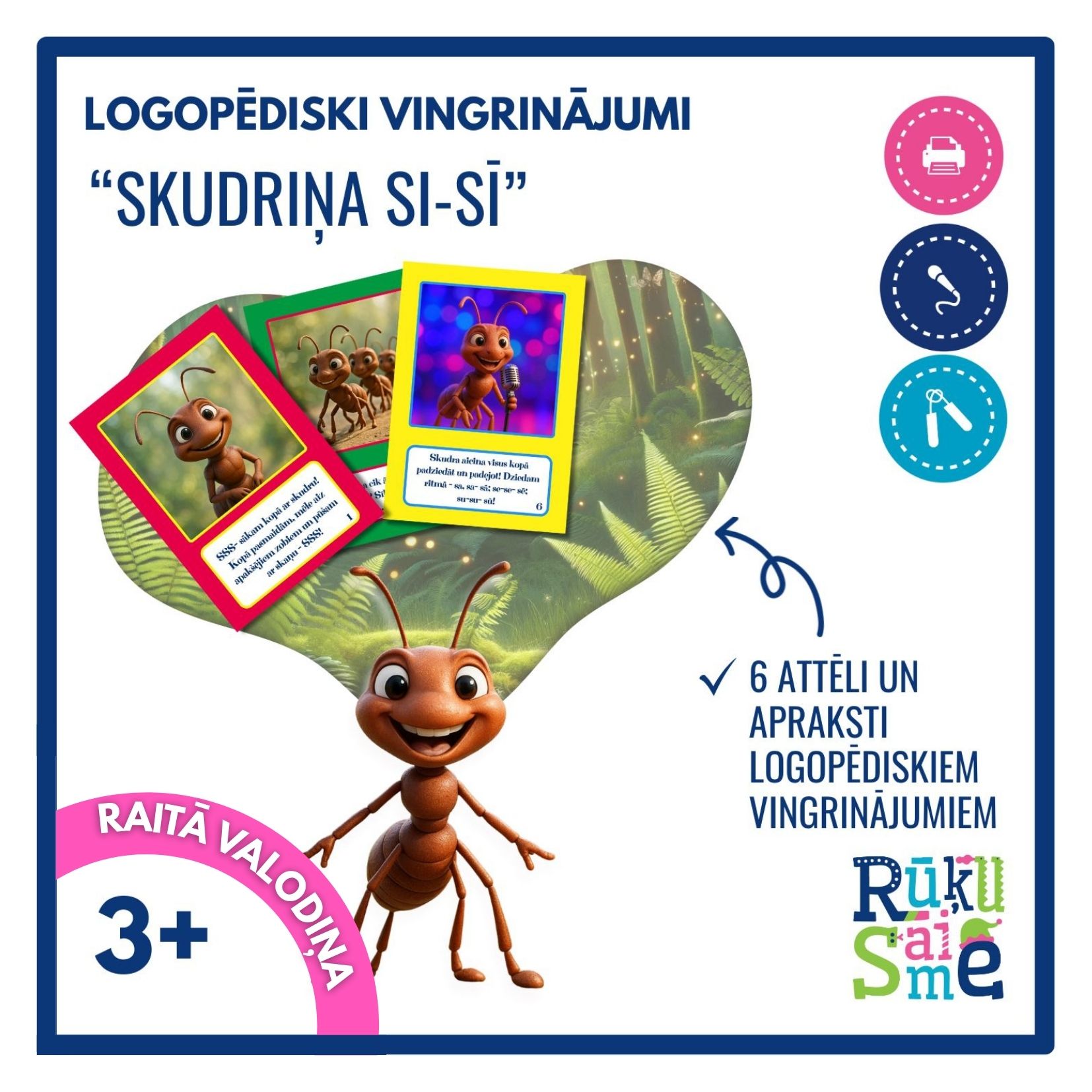 Runas vingrinājumi “SKUDRIŅA SI-SĪ”