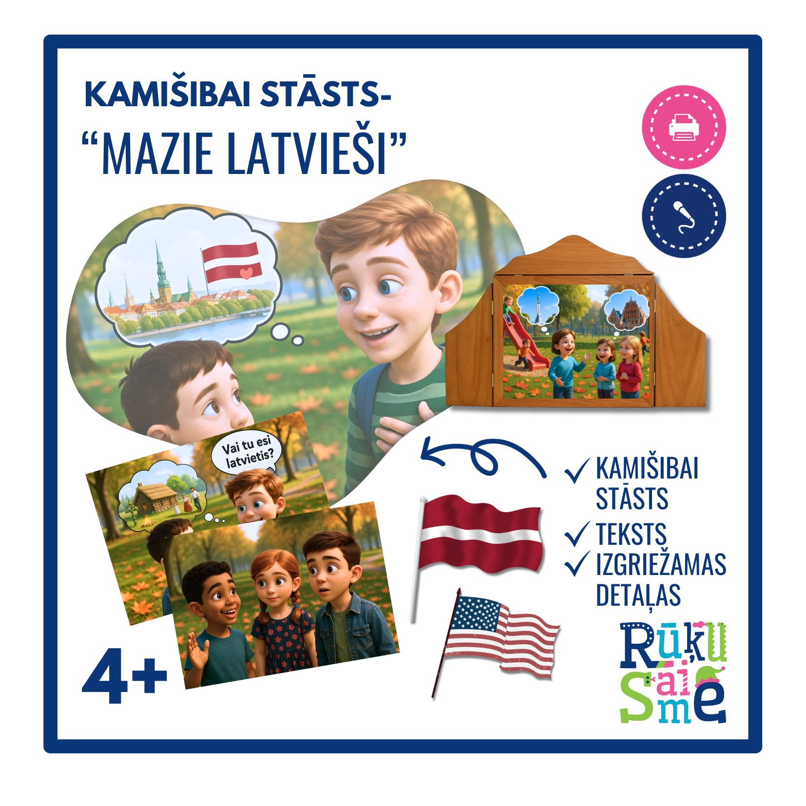 Mazie latvieši l Stāsts