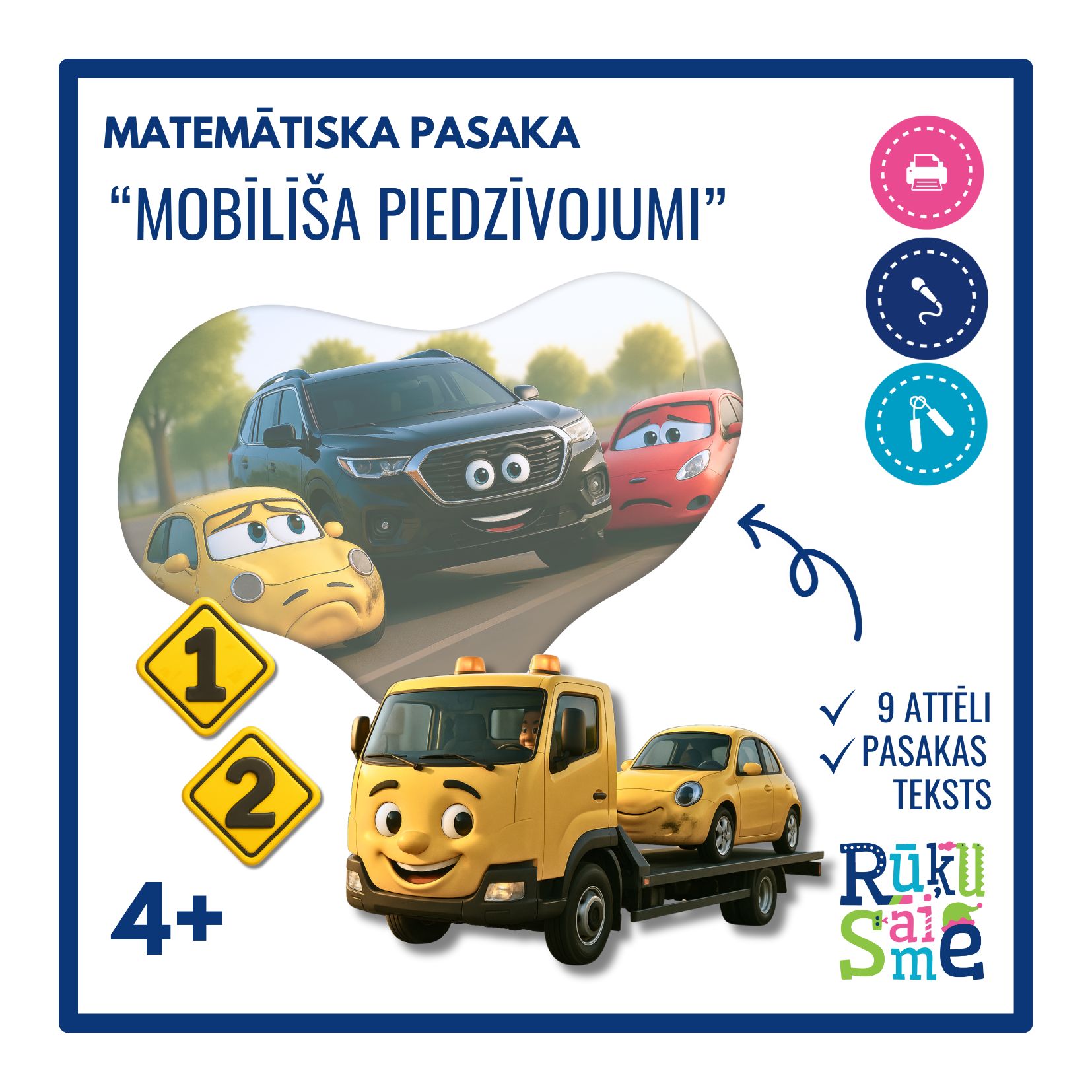 Mobīlīša piedzīvojums l Pasaka