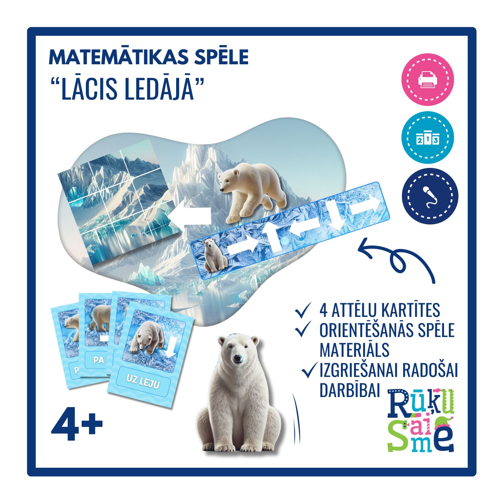 Matemātika "LĀCIS LEDĀJĀ"