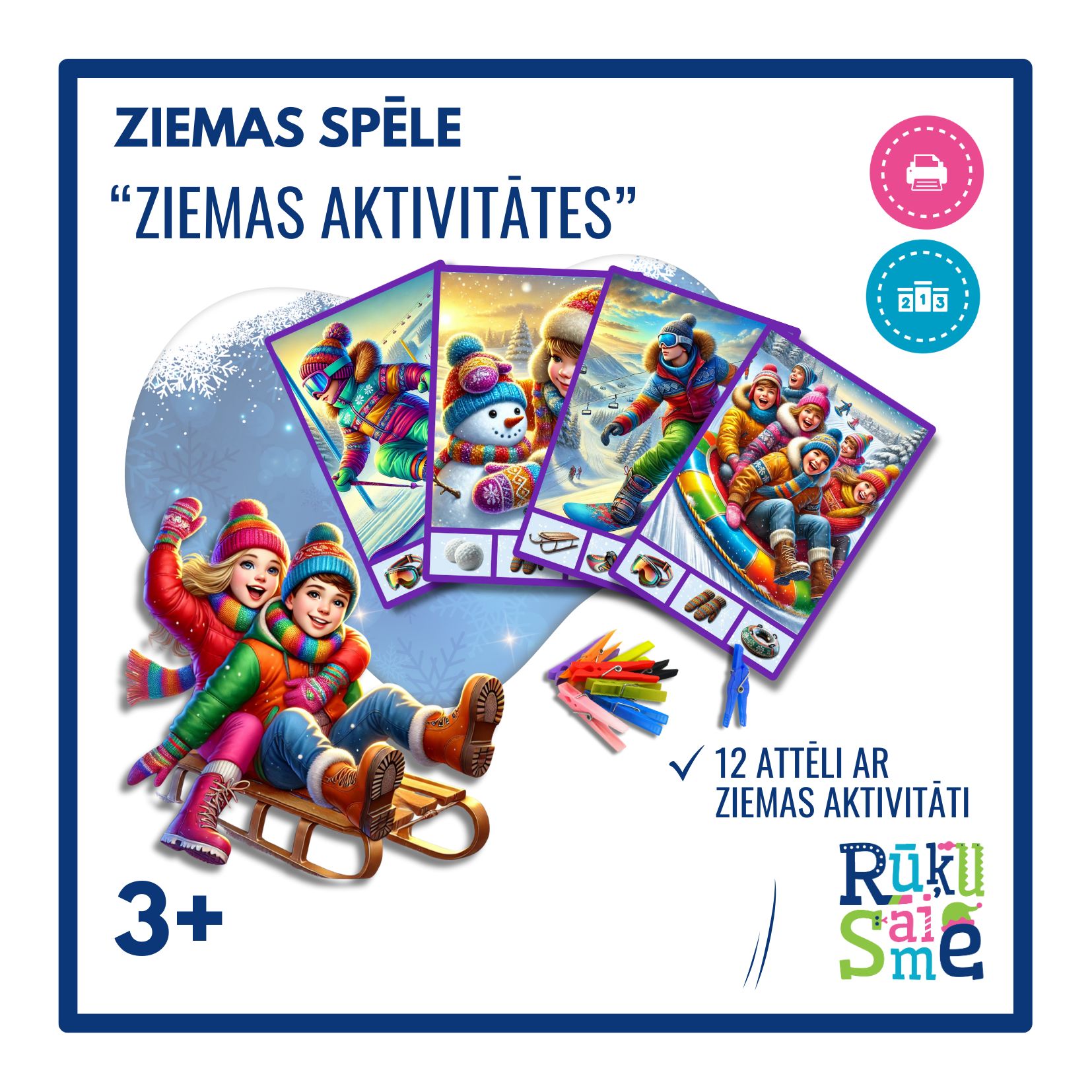 Ziemas aktivitātes l Spēle