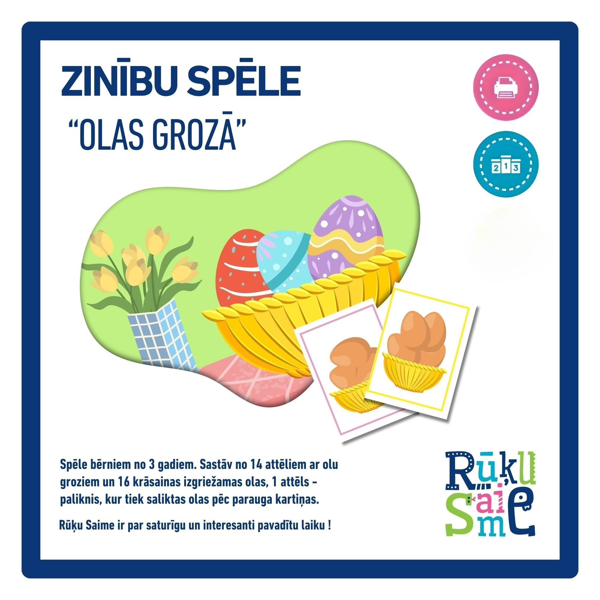 Olas grozā l Spēle