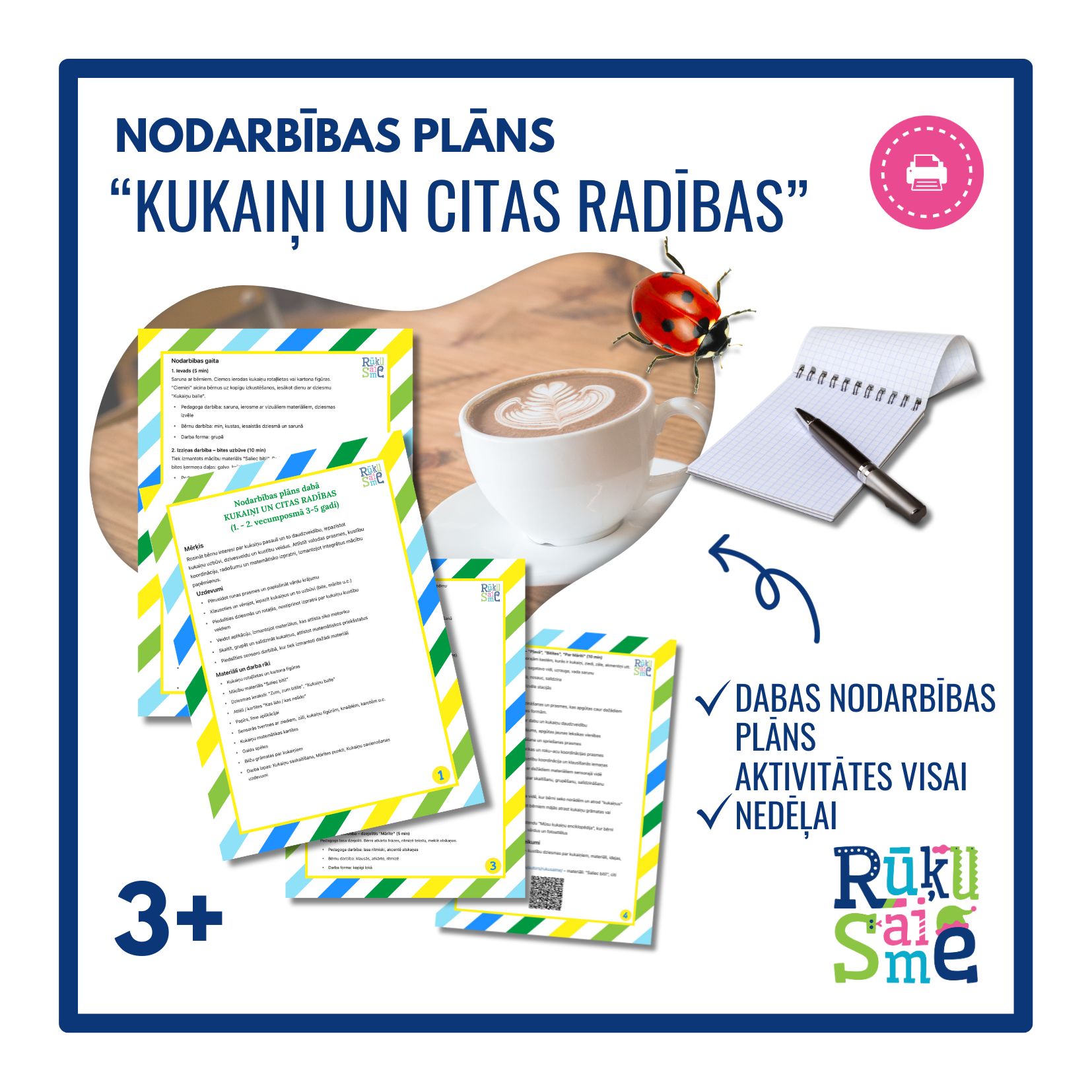 Kukaiņi un citas radības l Nodarbības plāns