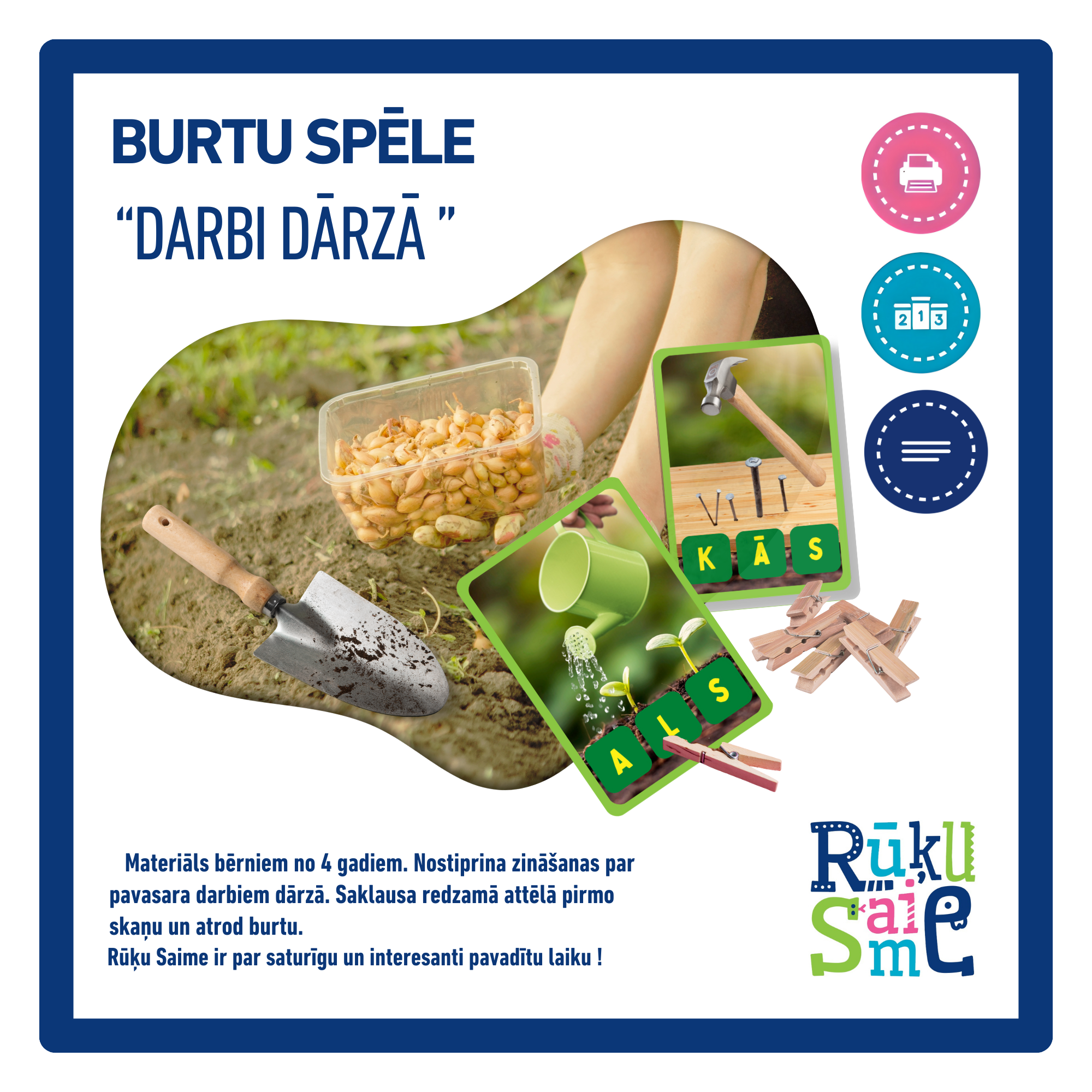 Pavasara darba rīki l Spēle