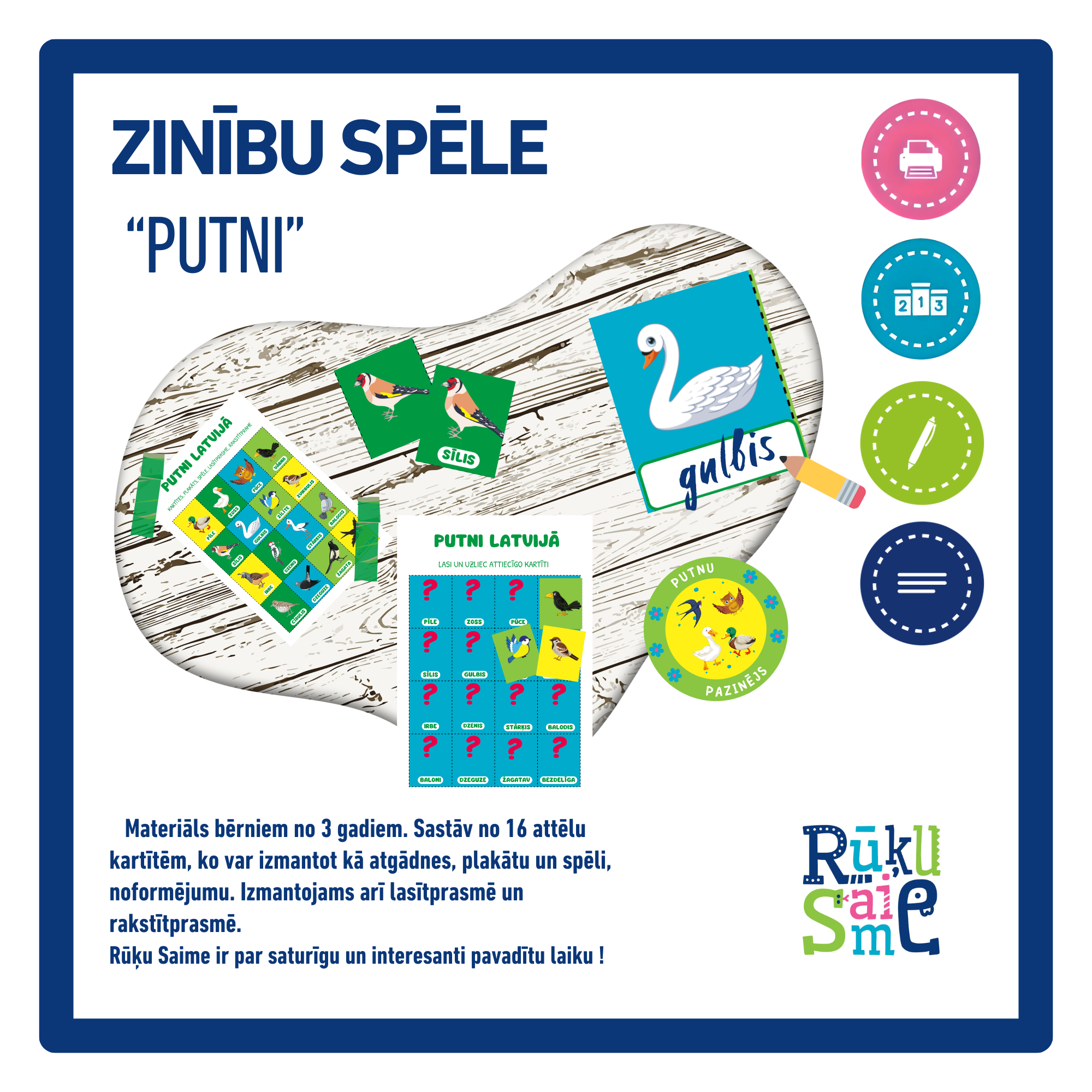 Putni l Valodas spēle