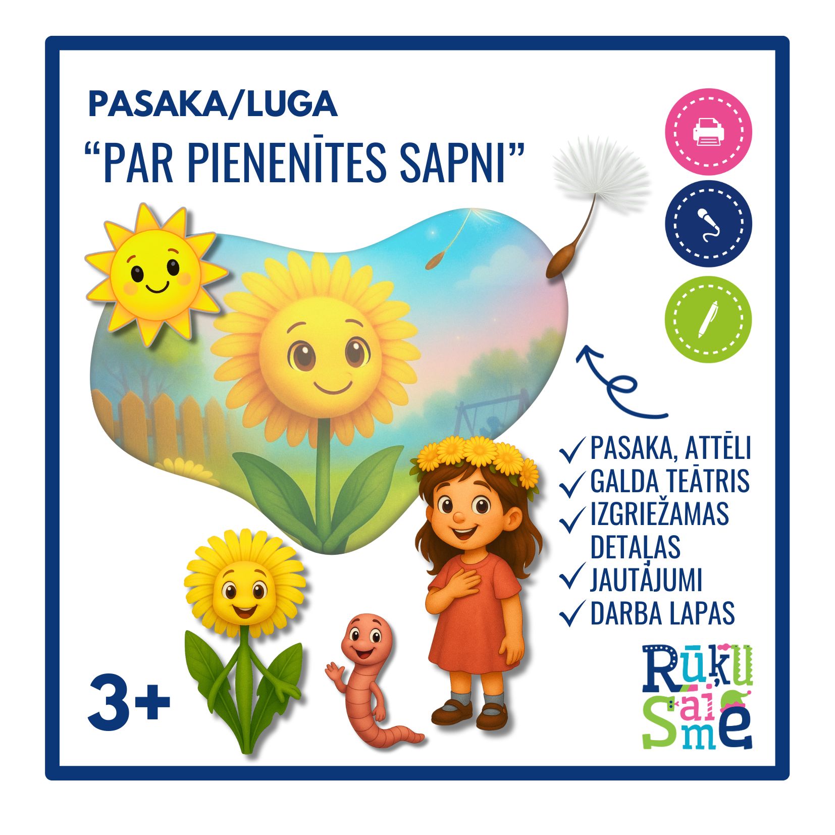 Pasaka/luga "PAR PIENENĪTES SAPNI"