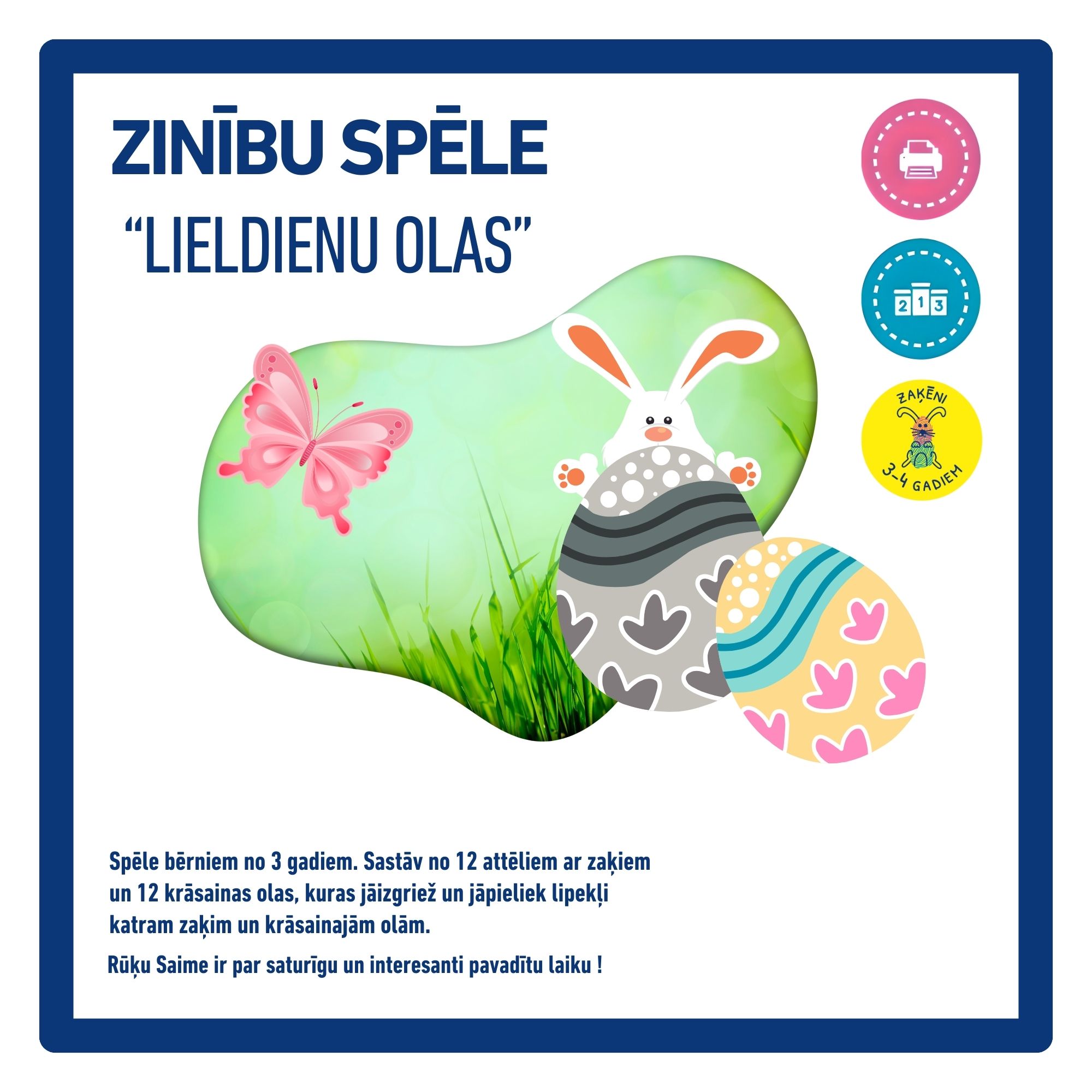 Lieldienu olas l Spēle