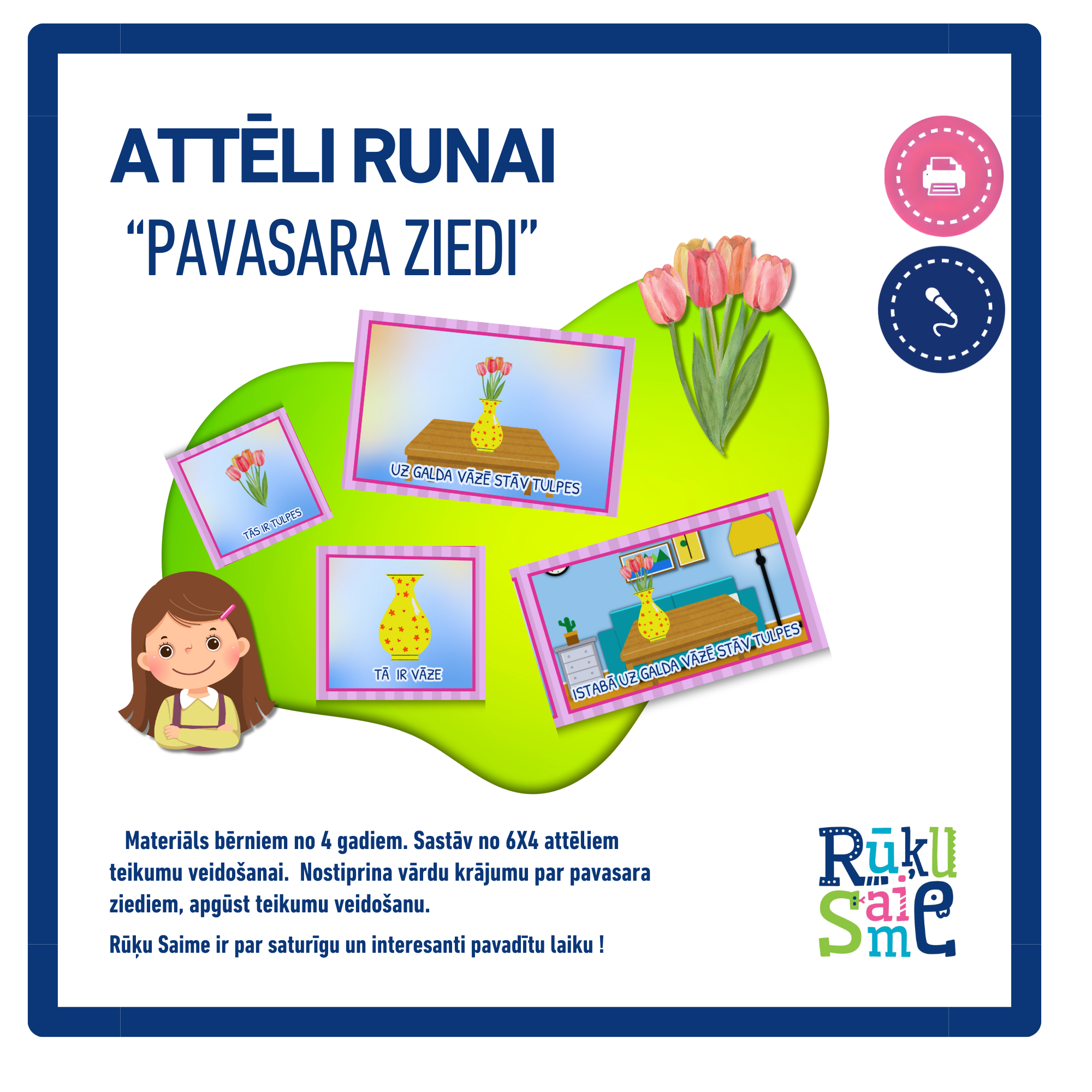 Pavasara ziedi l Attēli runai