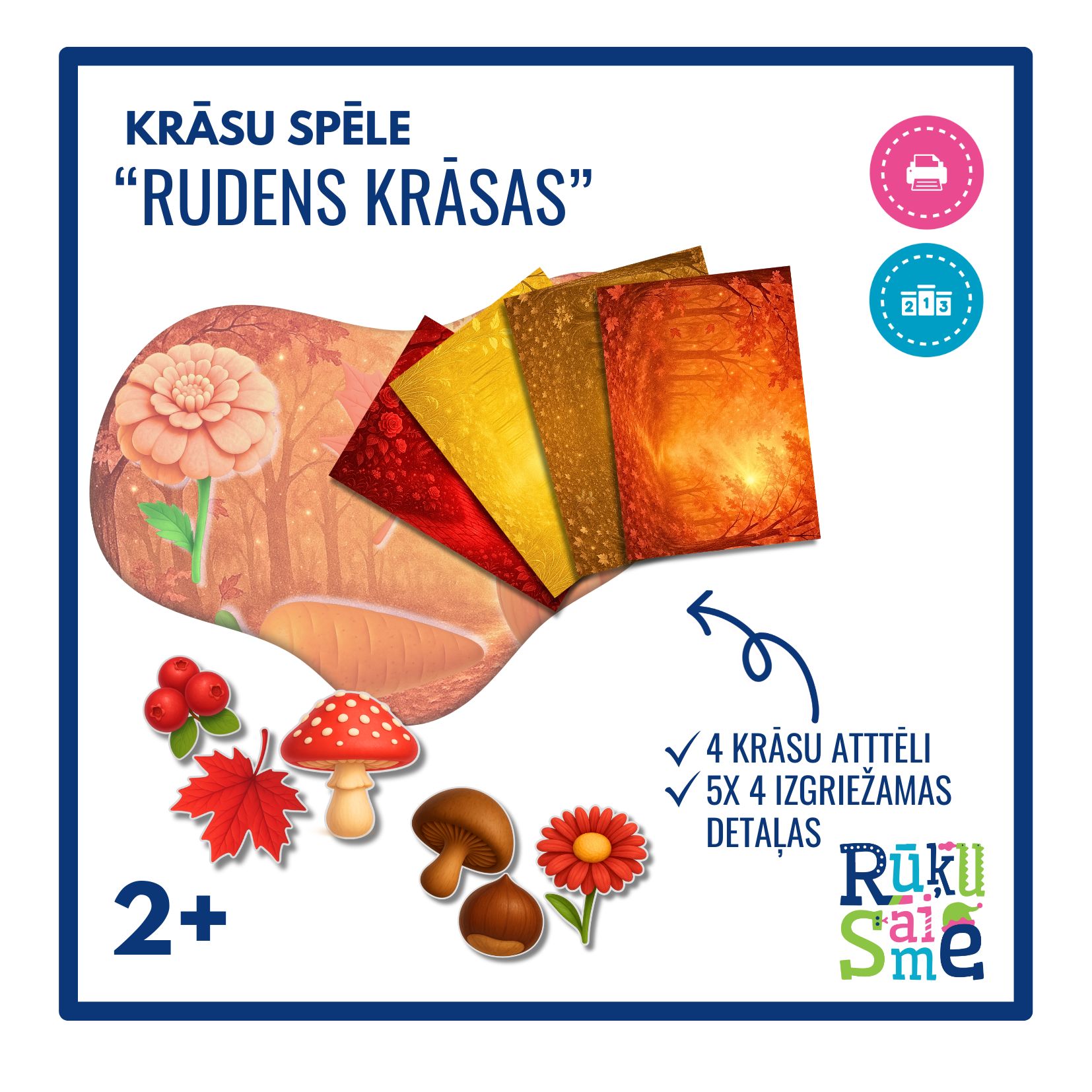 Rudens krāsas l Krāsu spēle