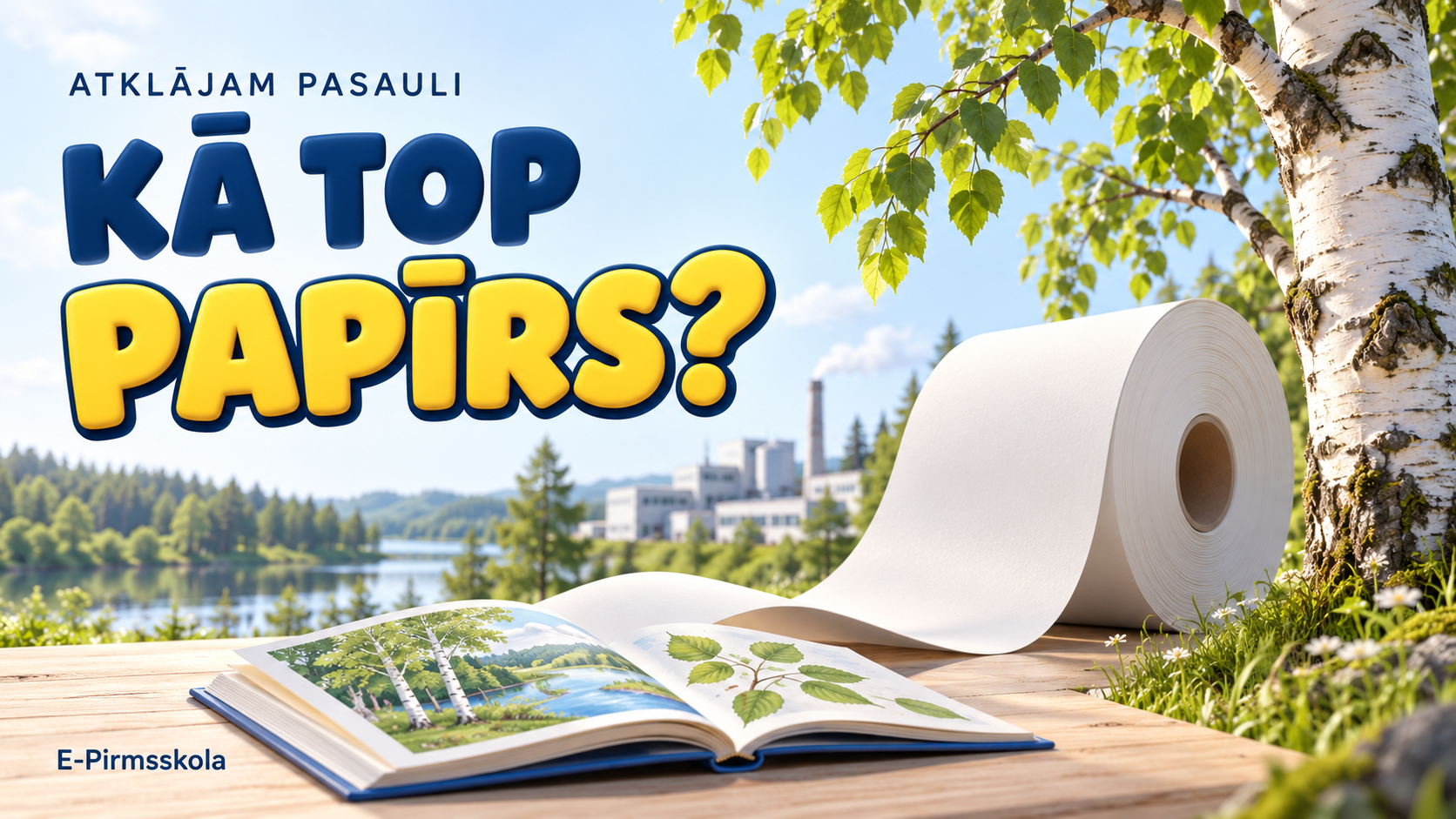 Kā top papīrs? | Izglītojošs video 5–7 gadiem