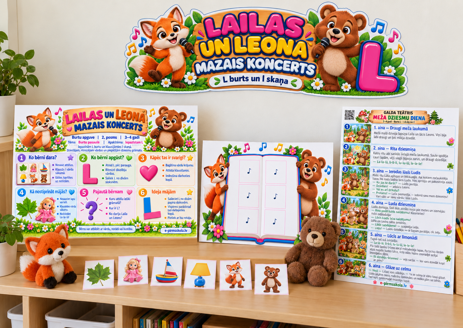 Lailas un Leona mazais koncerts — ziņas priekšskatījums