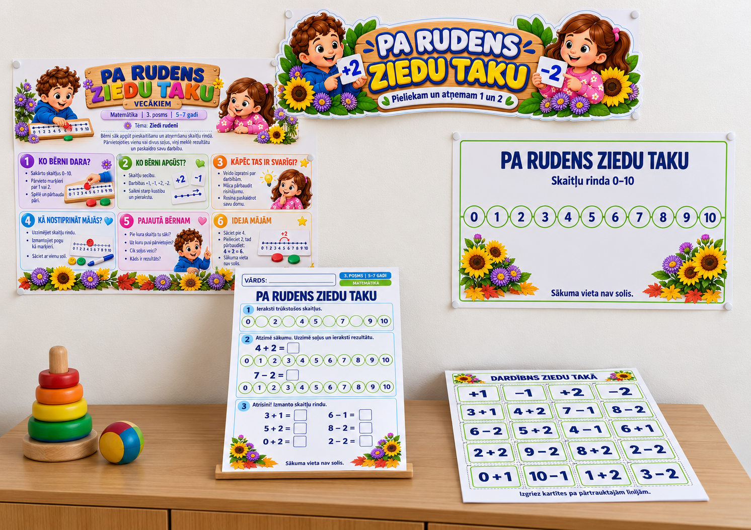 Pa rudens ziedu taku — priekšskatījums