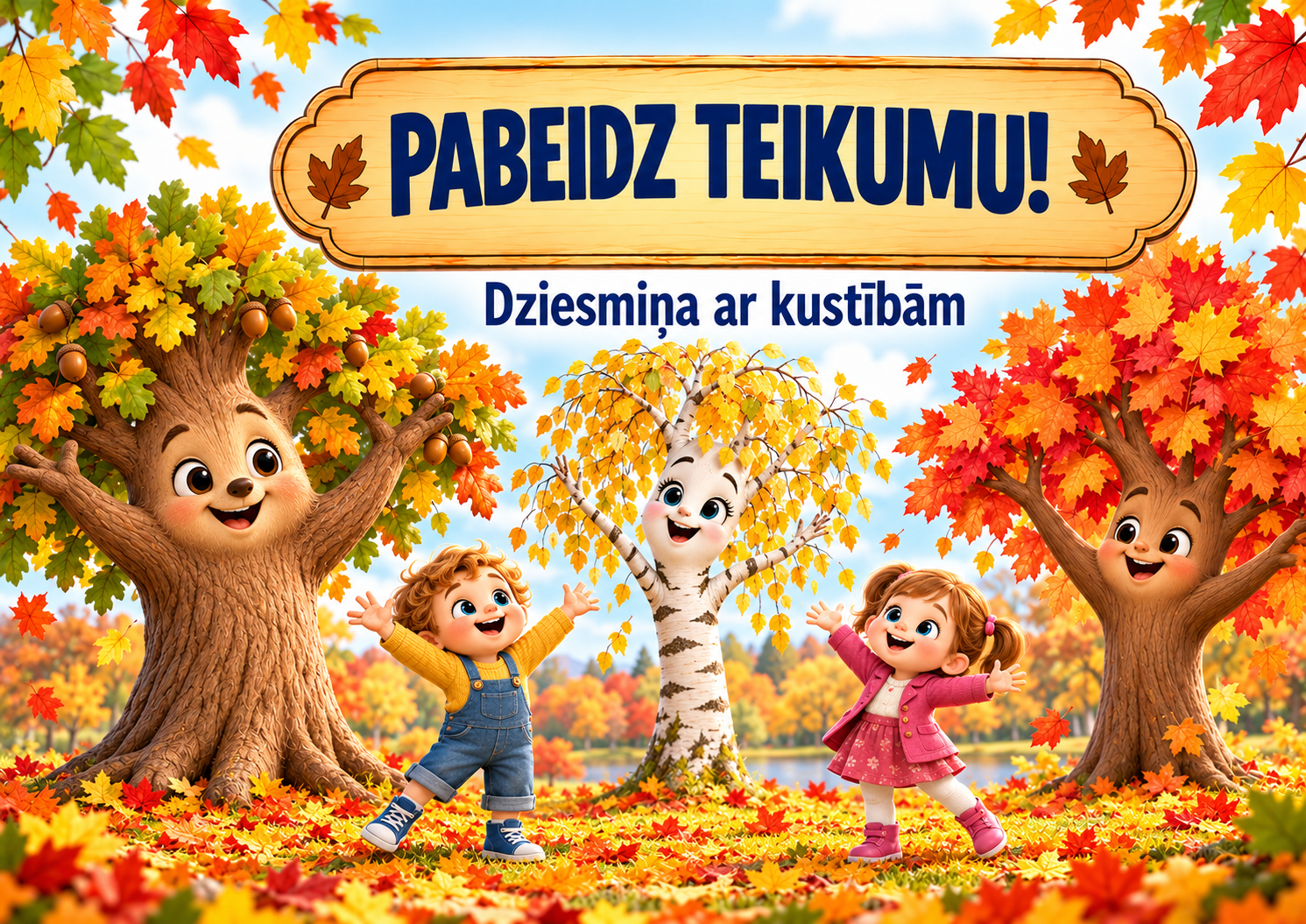 Pabeidz teikumu! — Koki rudenī