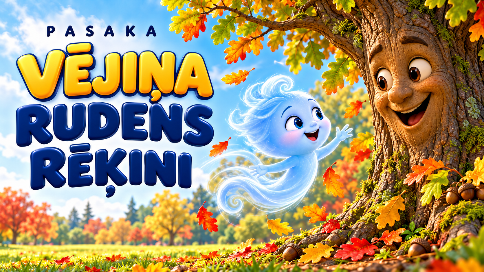 Vējiņa rudens rēķini — pasakas vāks