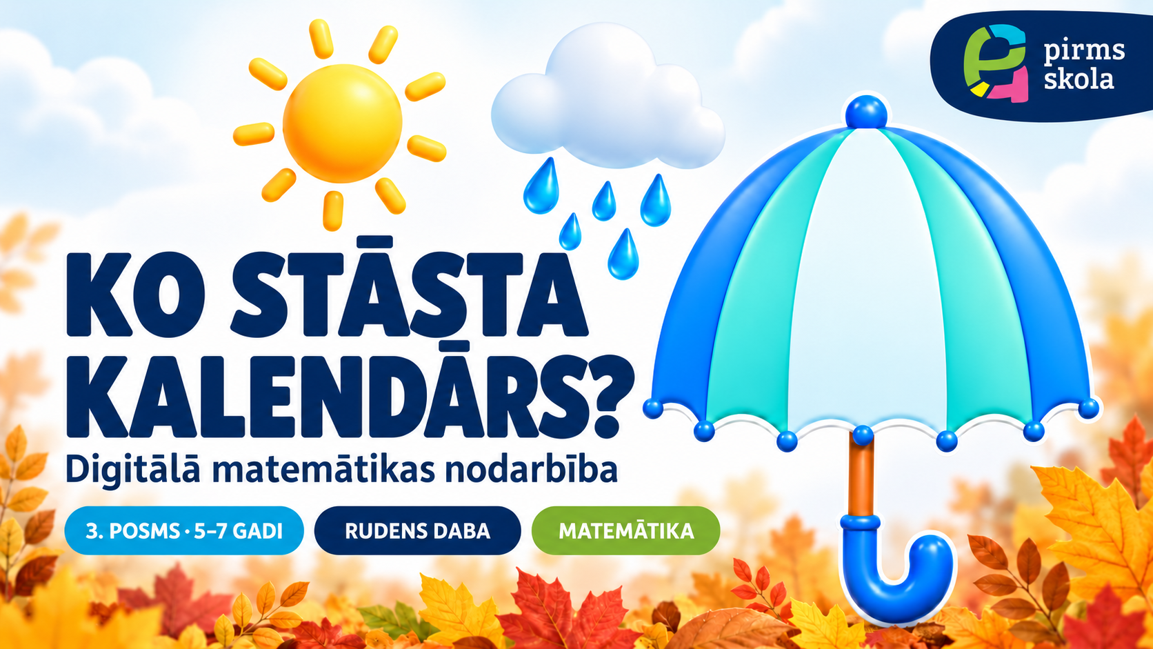Ko stāsta kalendārs — digitālās matemātikas nodarbības vāks